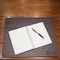Dacasso Chocolate Brown Leatherette 17" x 14" Conference Table Pad PR-3415 - alternate 9